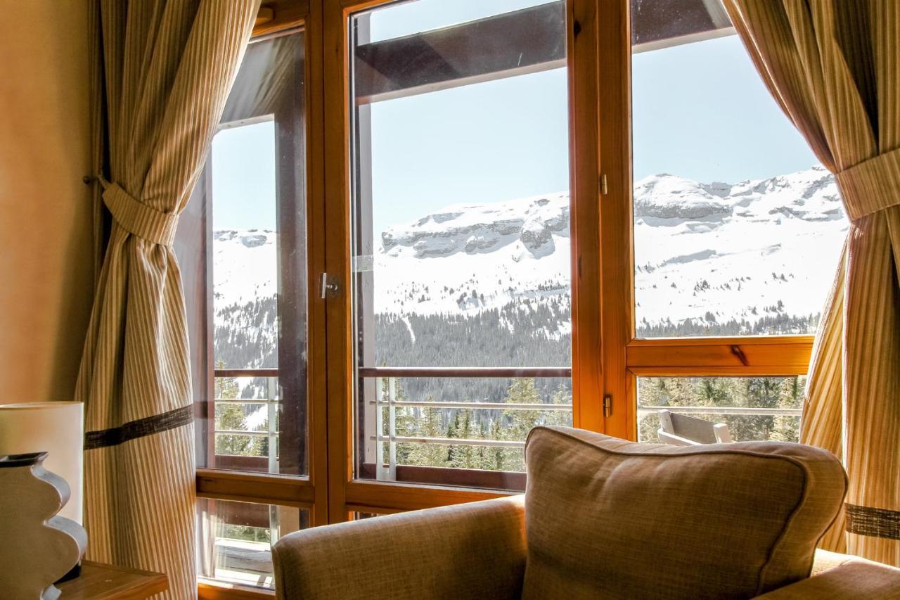 Private Penthouse 2-Bed Apartment, Ski In And Out In 5* Flaine Residence Экстерьер фото